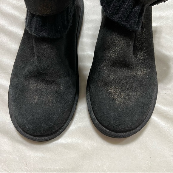 UGG CAMBRIDGE Women's Black Metallic Ankle Boots 10 - Picture 5 of 7